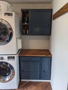 cabinet used in laundry room from habitat store