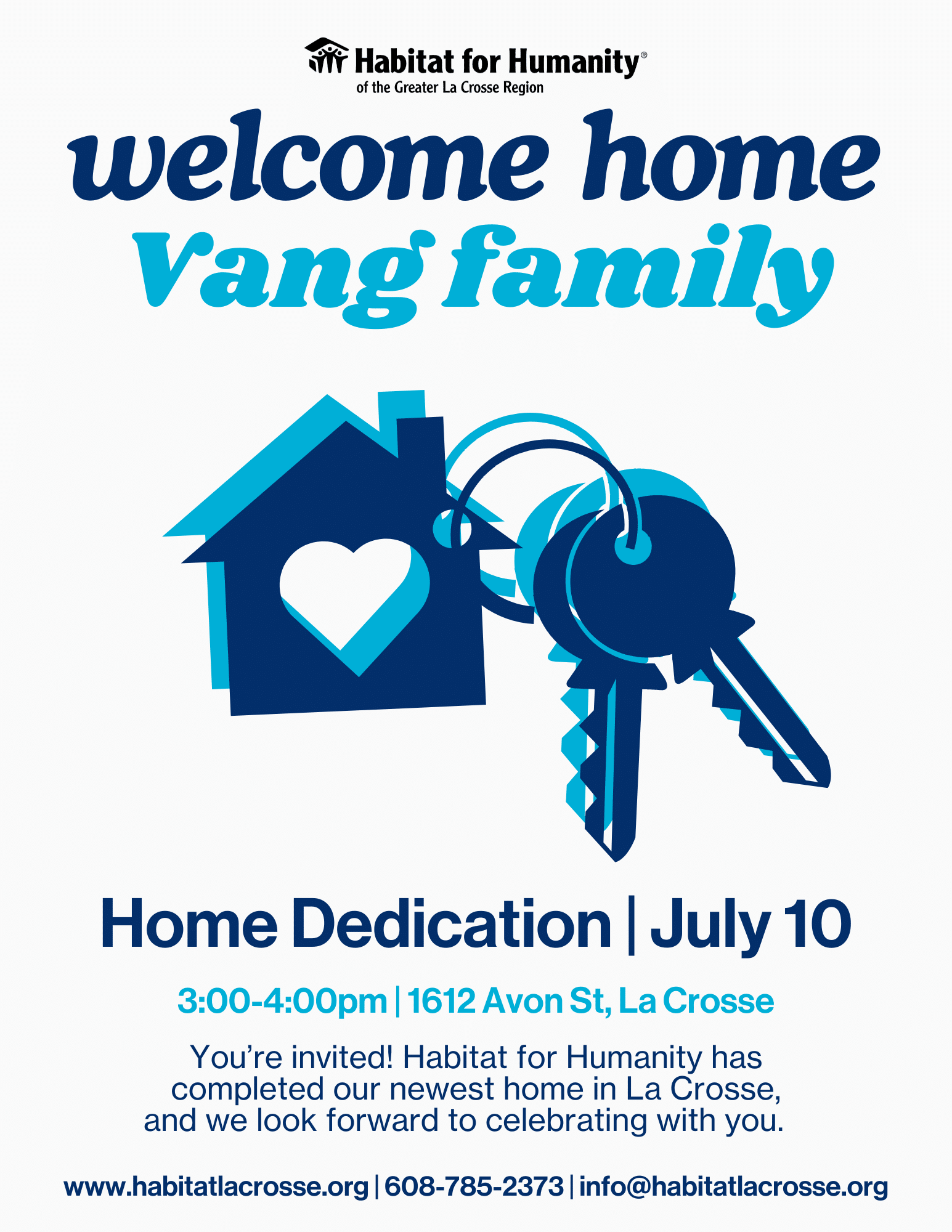 Avon St Home Dedication